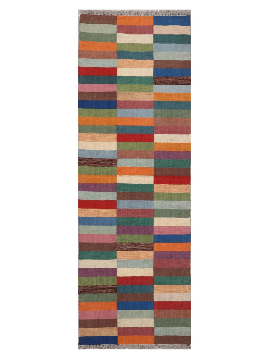 Scandinavisch Kilim Loper - Maat: 240 x 80 cm
