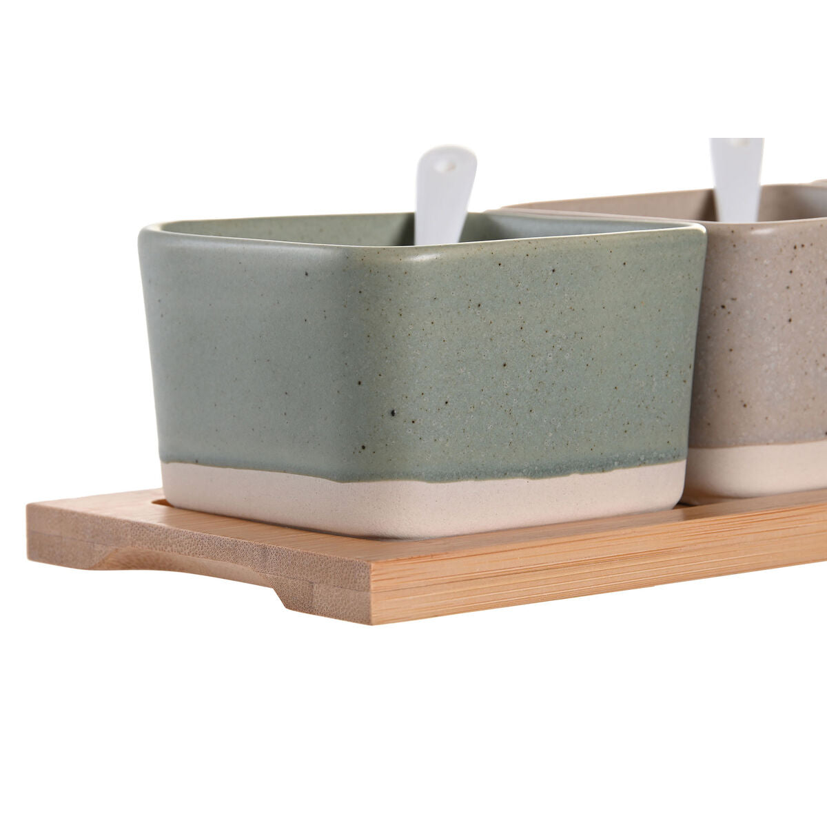 Hapjesset – porselein & bamboe – 7-delig – Scandinavisch design
