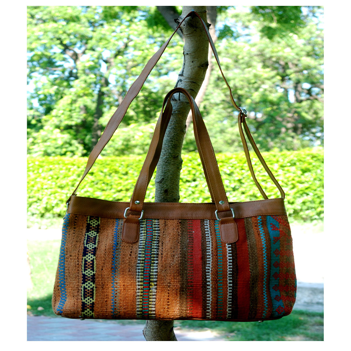 Kilim Leren Hoki Tas