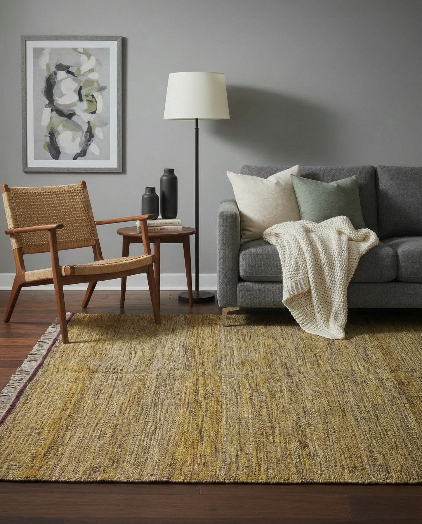 Scandinavisch Kilim Vloerkleed - Maat: 215 x 150 cm