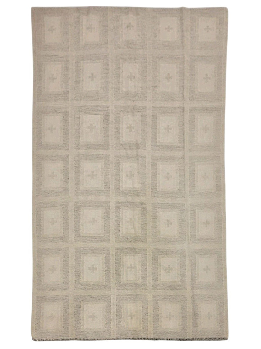 Scandinavisch Kilim Vloerkleed - Maat: 182 × 274 cm