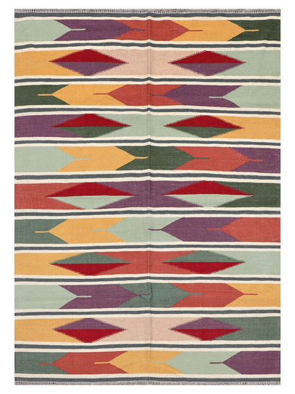 Scandinavisch Kilim Vloerkleed - Maat: 240 x 170 cm