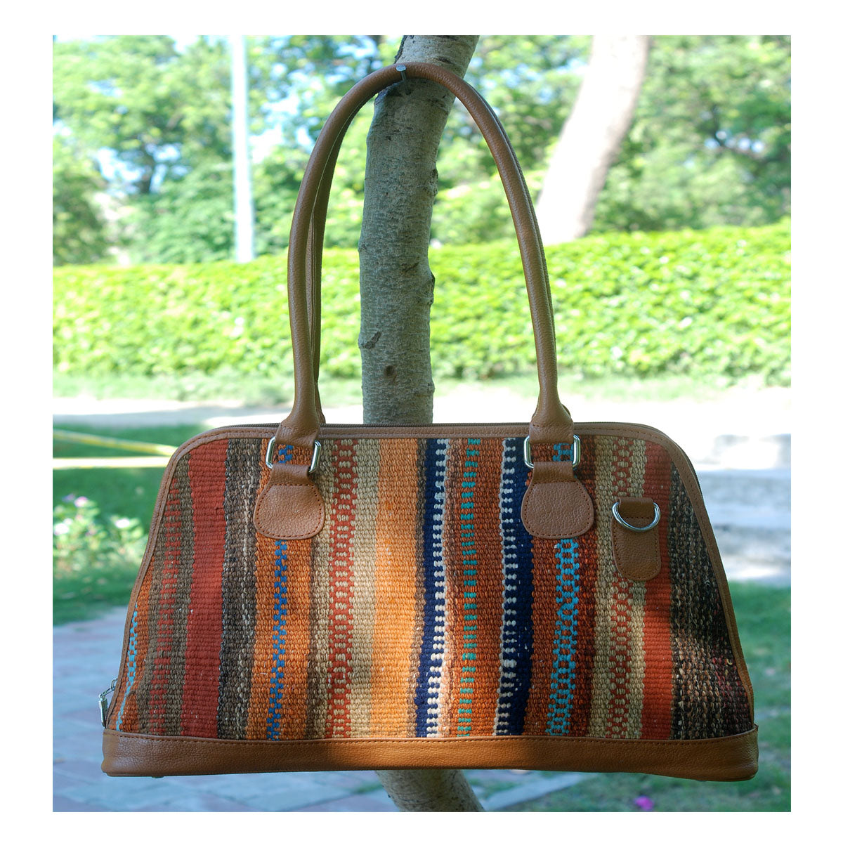 Kilim Leren Baker's Chocolate Tas