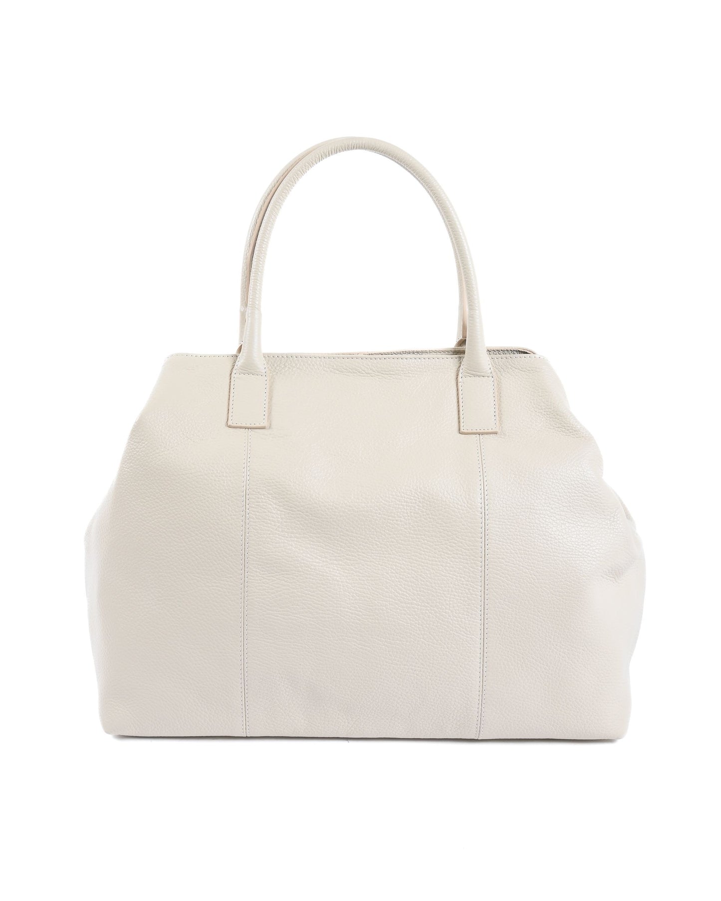 Fjordora Riviera Leather Bag – Ivory Cream