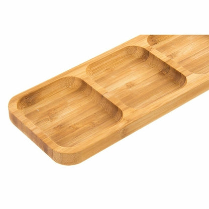 Dienblad Naturel Bamboe 33 x 10 x 2 cm