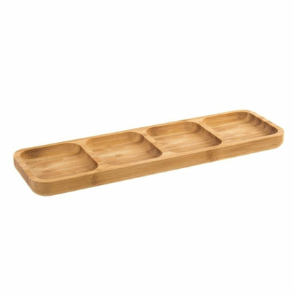 Dienblad Naturel Bamboe 33 x 10 x 2 cm