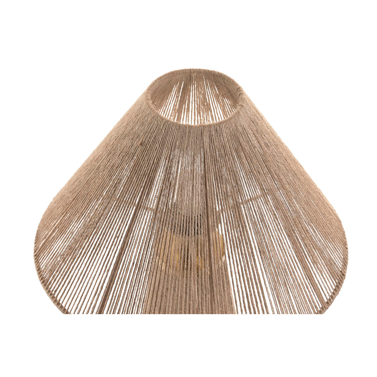 Bureaulamp Home ESPRIT Bruin Goud Rotan