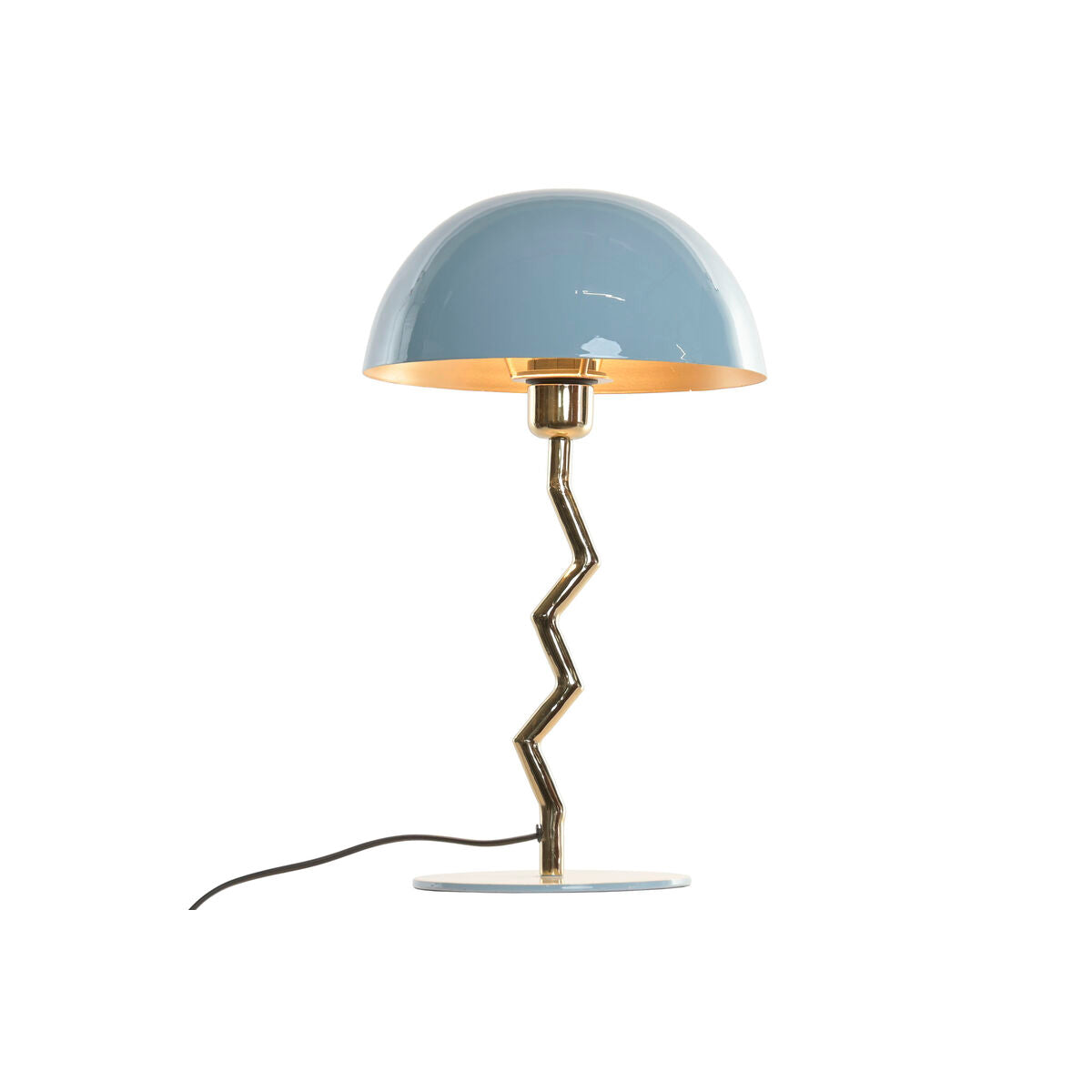 Design tafellamp blauw goud – speels & modern statement