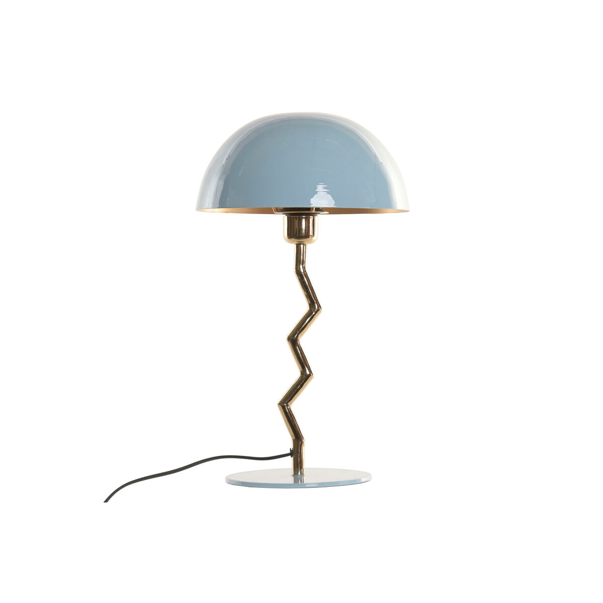 Design tafellamp blauw goud – speels & modern statement