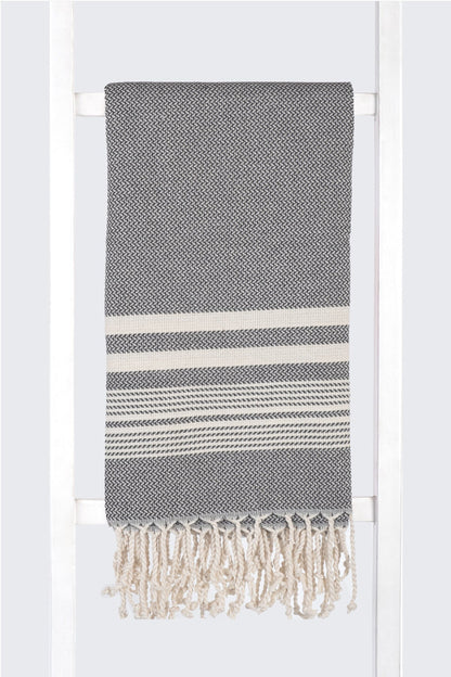 Fjordora Driekleuren Hamam Handdoek
