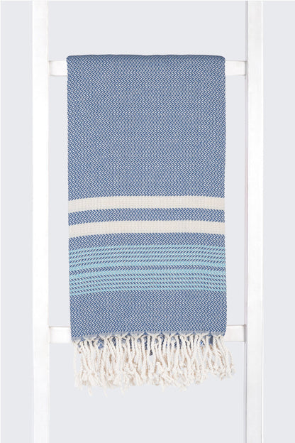 Fjordora Driekleuren Hamam Handdoek