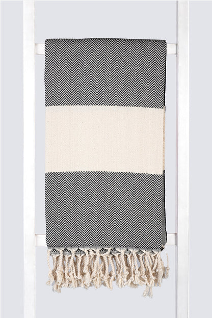 Fjordora Visgraat Hamam Handdoek