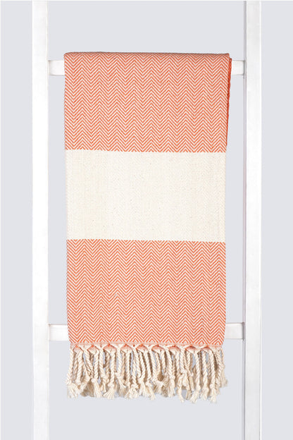 Fjordora Visgraat Hamam Handdoek