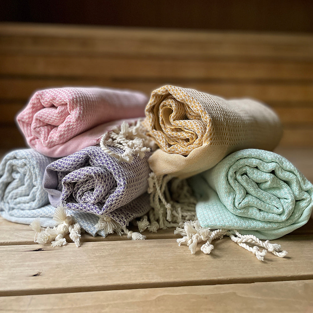 Fjordora Duru Pastel Hamam Handdoek