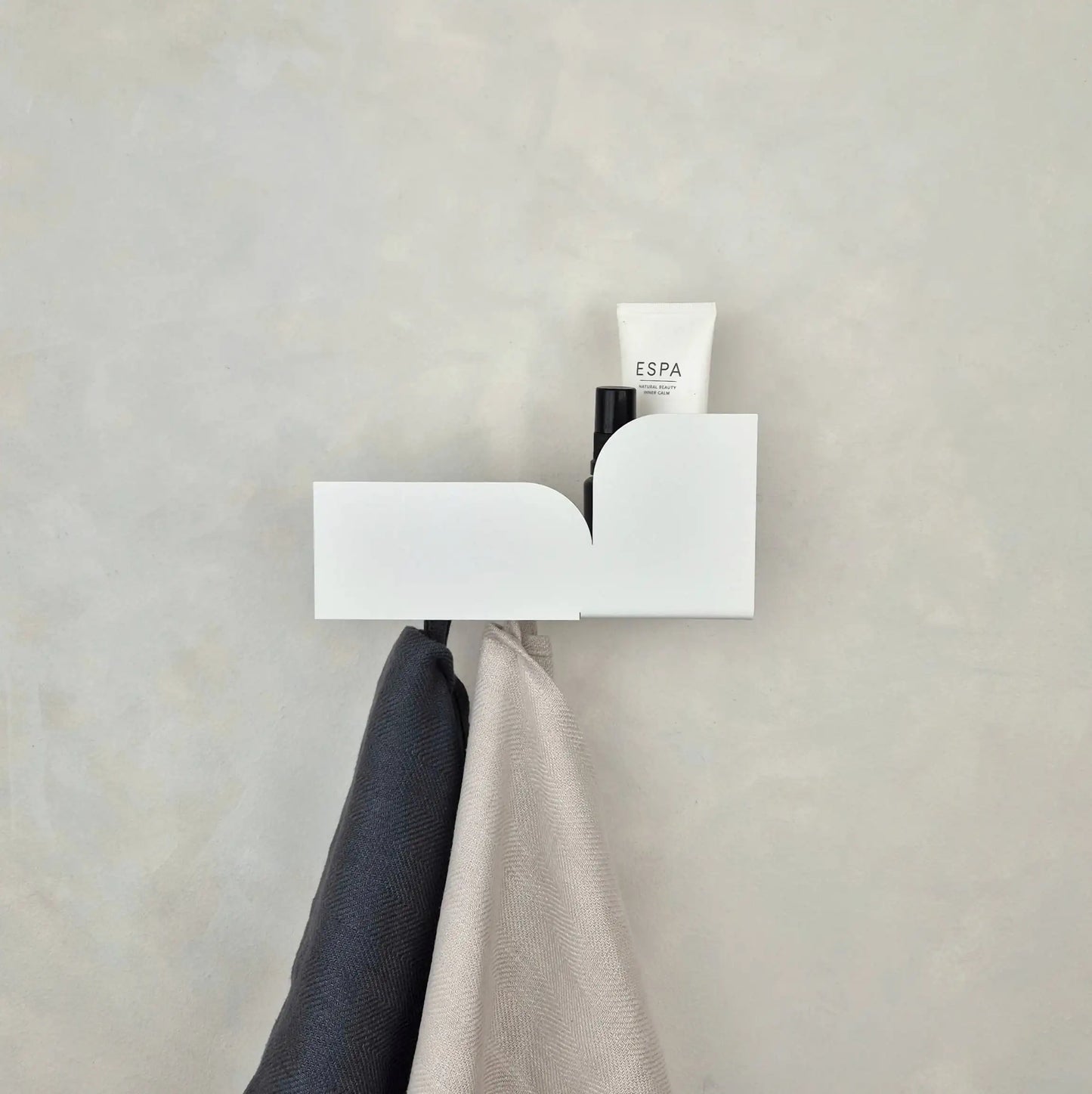 Metalen wandplank Torino – voor de badkamer