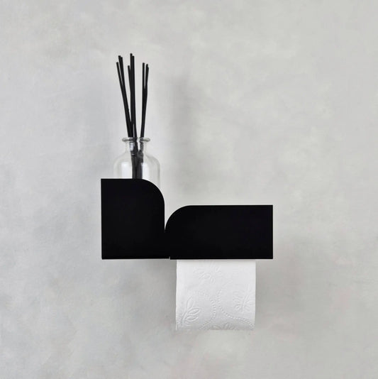 Metalen wandplank Torino – voor de badkamer