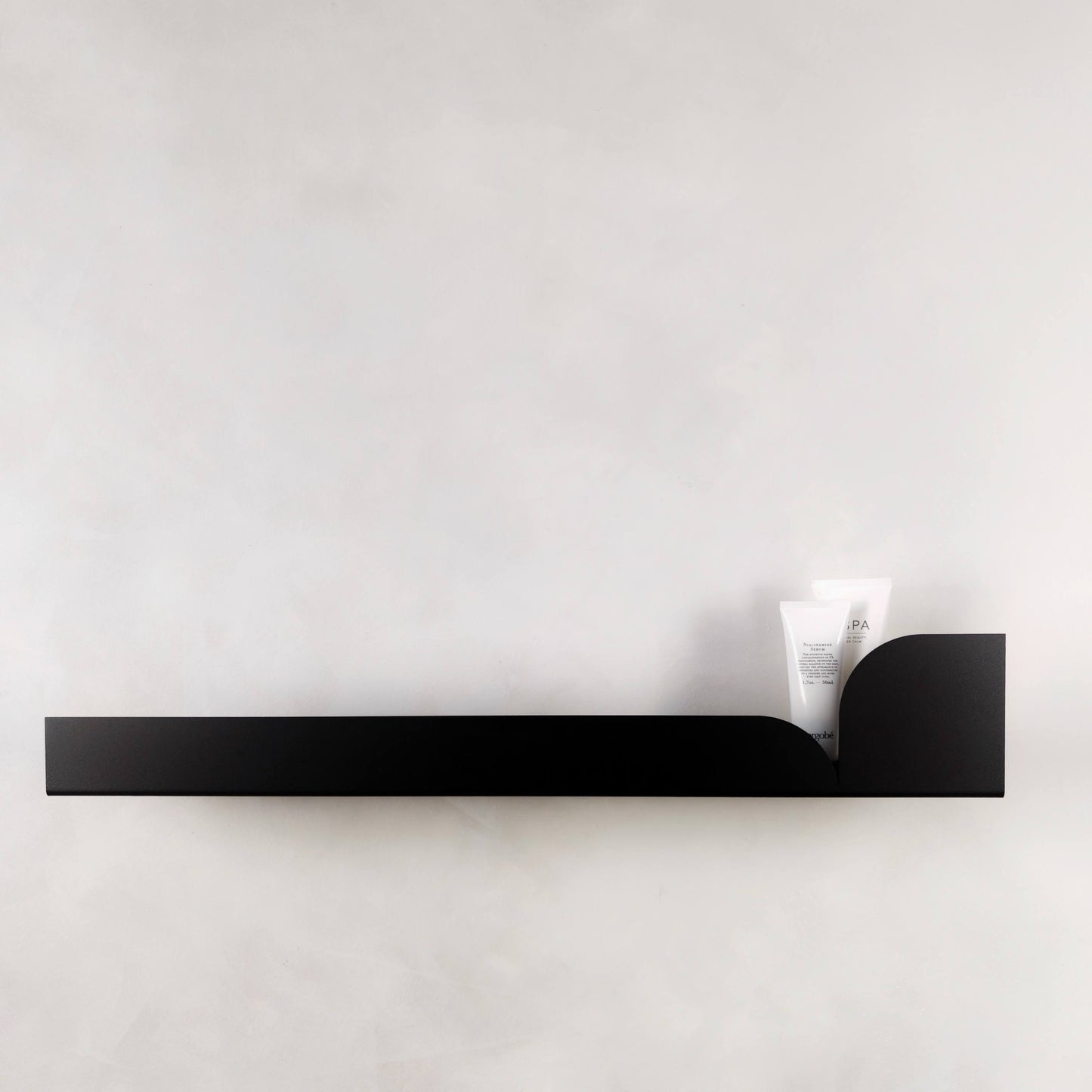 Metalen wandplank Torino groot – zwevende plank 60 cm
