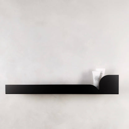 Metalen wandplank Torino groot – zwevende plank 60 cm