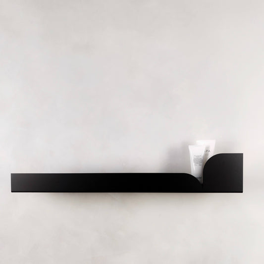 Metalen wandplank Torino groot – zwevende plank 60 cm