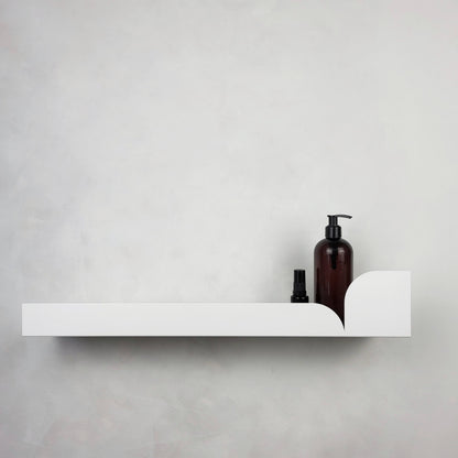Metalen wandplank Torino groot – zwevende plank 60 cm