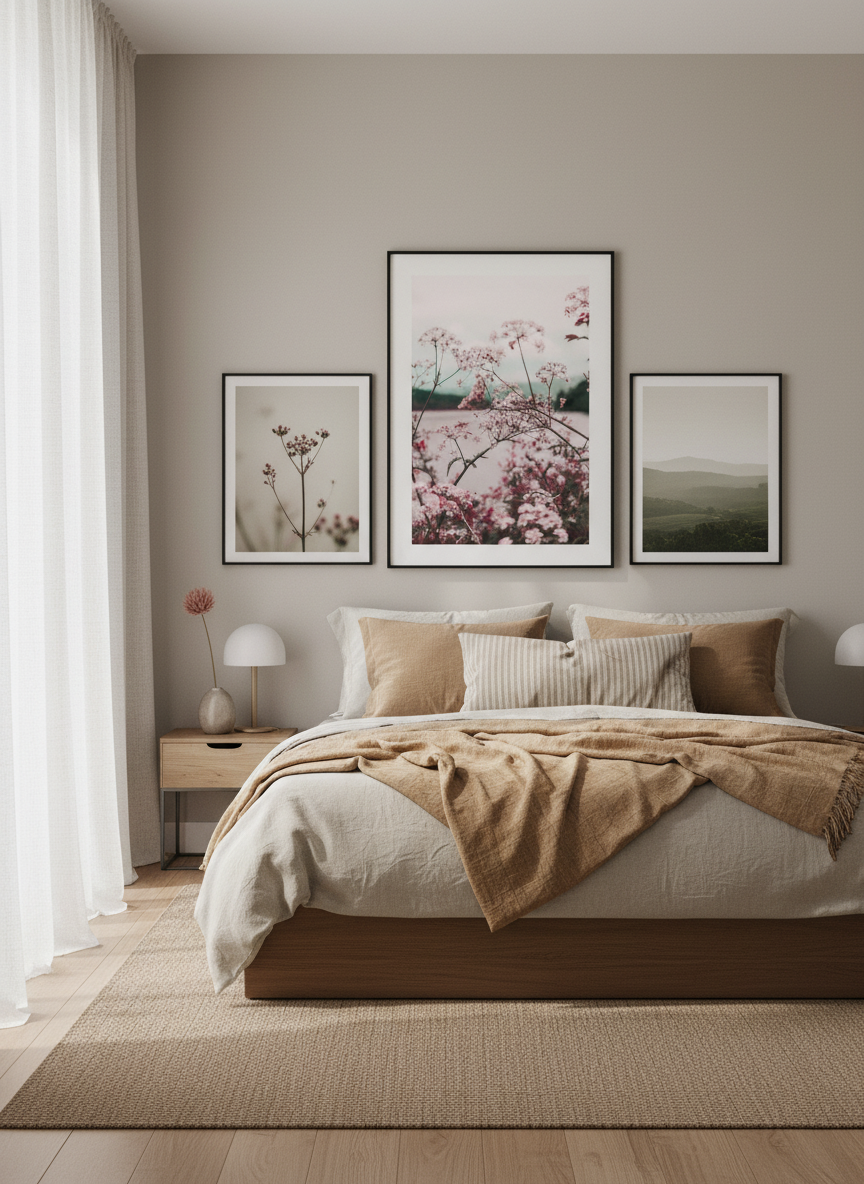 Bloemenveld Poster