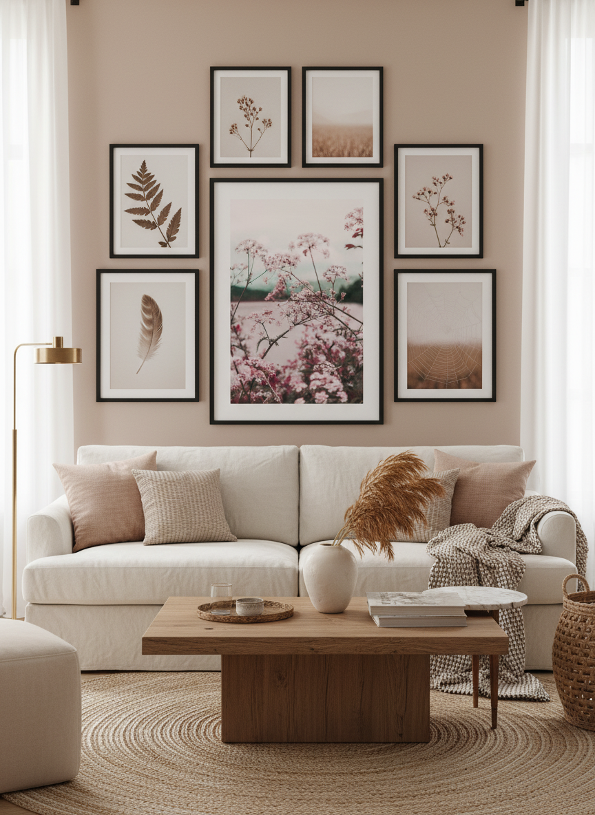 Bloemenveld Poster