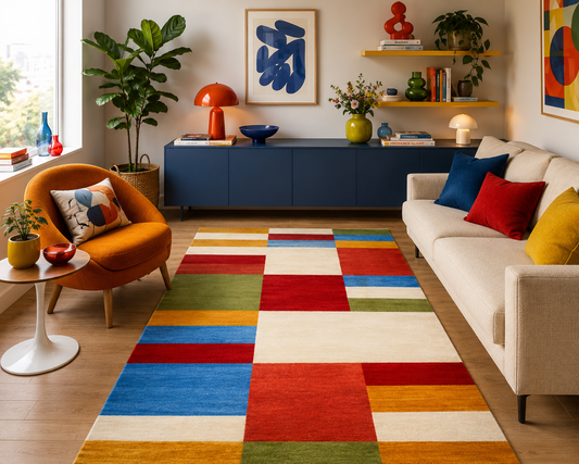 Fjordora Artisan Colorblock Rug