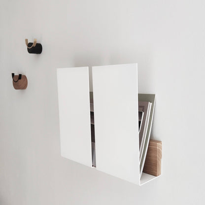 Wandtijdschriftenrek Faenza – zwevende wandplank