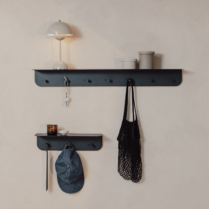 Kapstok Milano met plank en haken