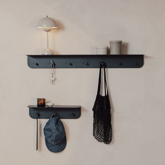 Kapstok Milano met plank en haken