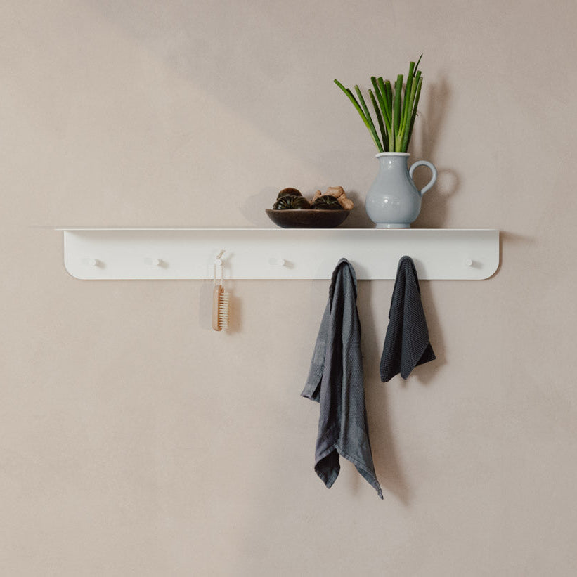 Kapstok Milano met plank en haken