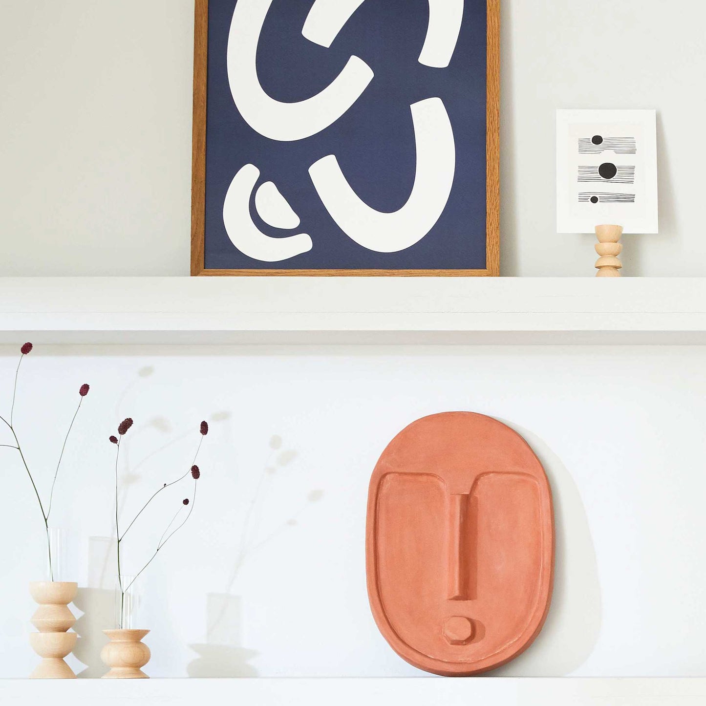 Houten Vaas – Middel