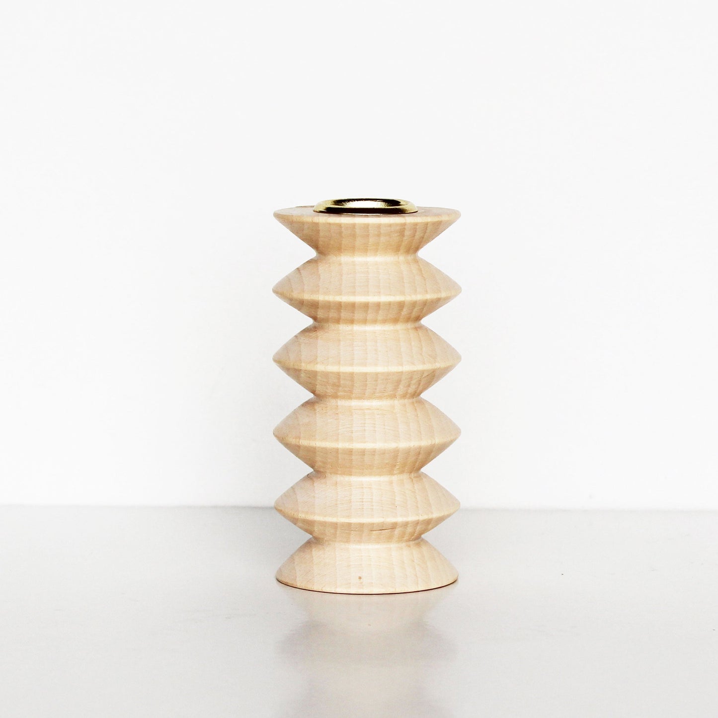 Houten Kandelaar – Middel