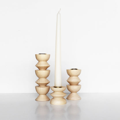 Houten Kandelaar – Klein