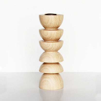 Houten Kandelaar – Groot