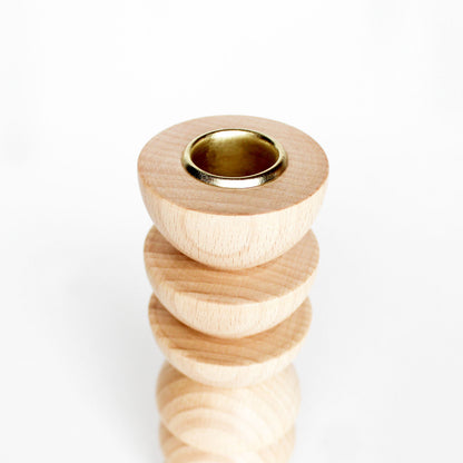 Houten Kandelaar – Groot