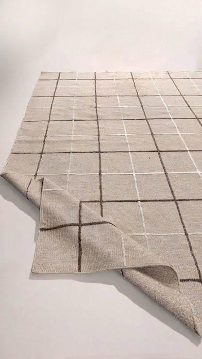 Scandinavisch Kilim Vloerkleed - Maat: 292 × 207 cm