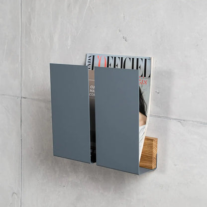 Wandtijdschriftenrek Faenza – zwevende wandplank