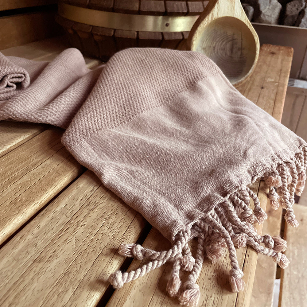Fjordora Stonewashed Sauna Handdoek