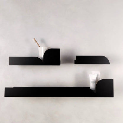 Metalen wandplank Torino – voor badkamer en keuken