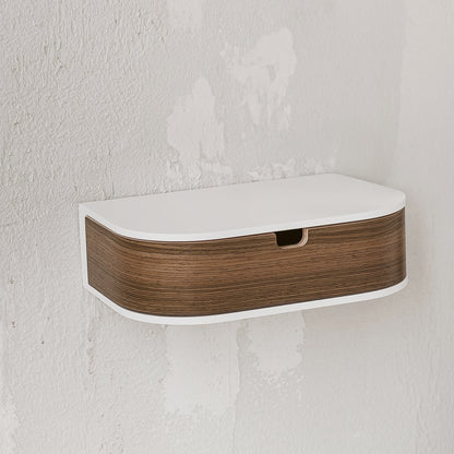 Minimalistisch Zwevend Nachtkastje met Lade — 4 Kleuren