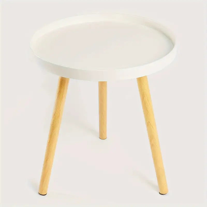 Ronde Salontafel | Wit | Minimalistisch Scandinavisch Design