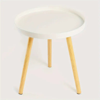 Ronde Salontafel | Wit | Minimalistisch Scandinavisch Design
