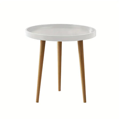 Ronde Salontafel | Wit | Minimalistisch Scandinavisch Design