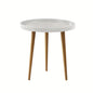 Ronde Salontafel | Wit | Minimalistisch Scandinavisch Design
