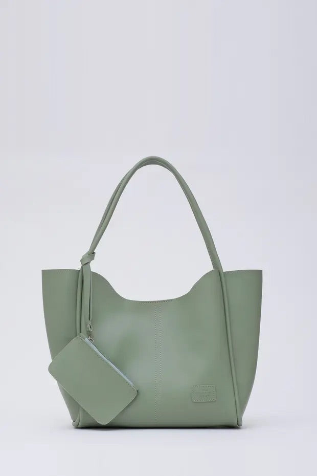 Fjordora Oslo Tote Set - mint groen