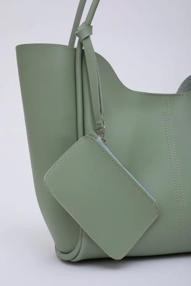 Fjordora Oslo Tote Set - mint groen