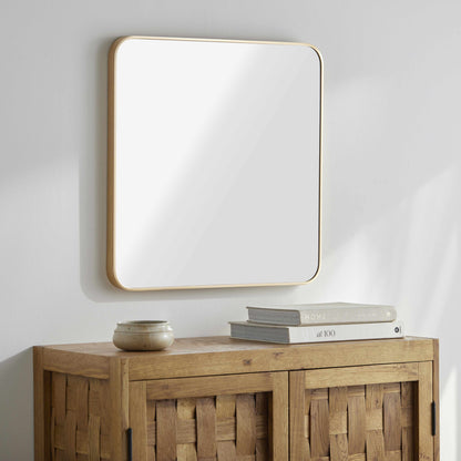Gouden boogvormige wandspiegel – modern & luxe Scandinavisch design