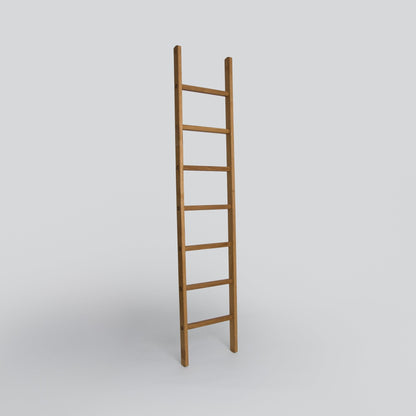 Houten Decoratieve Ladder | Massief Eiken | Scandinavisch Design