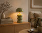 Groene tafellamp – opvallend design met warme uitstraling